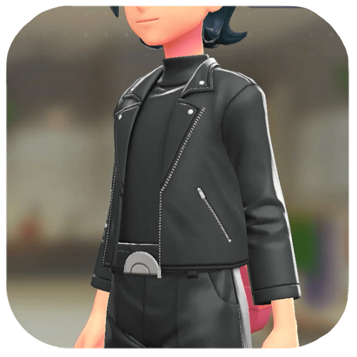 Pokemon Z-A - Biker Jacket Set Vivid Black | Vivid Black M