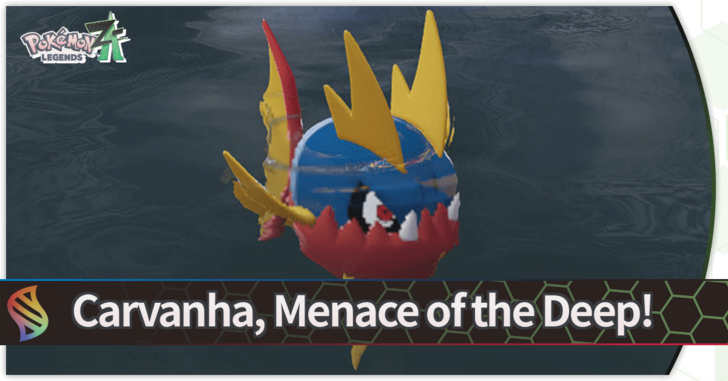 Carvanha, Menace of the Deep