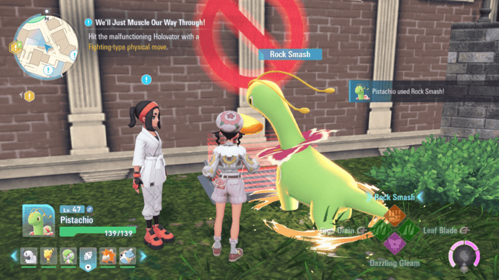 Use a Physical Fighting-Type Move