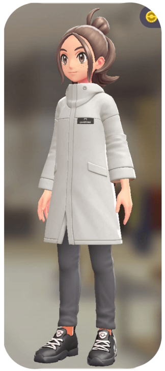 Pokemon Z-A - Mod Coat and Pants Set White | Gray F