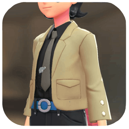Pokemon Legends Z-A Male Blazer and Shirt Set Icon