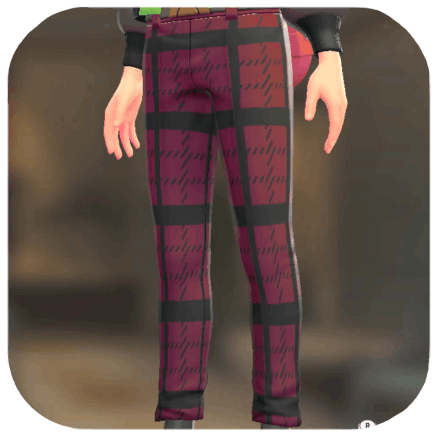 Pokemon ZA - Chino Pants Set BRAVELY Red | Greige