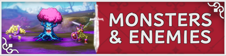 DQ1-2 - Monsters and Enemies Partial Banner