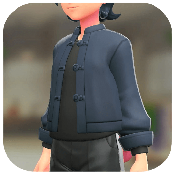 Pokemon Legends Z-A Male Frog-Button Jacket Set Icon