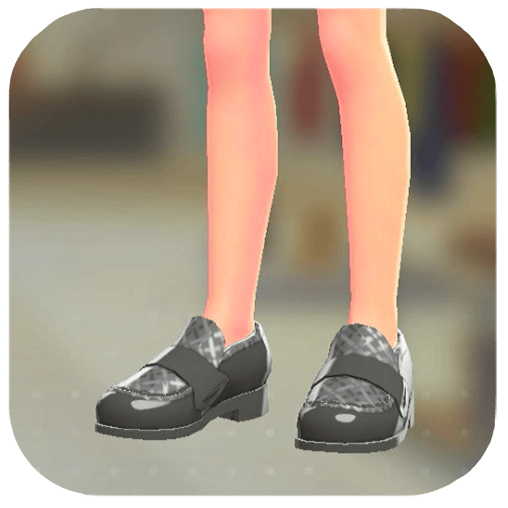 Pokemon Legends Z-A Male Plaid Loafers Icon