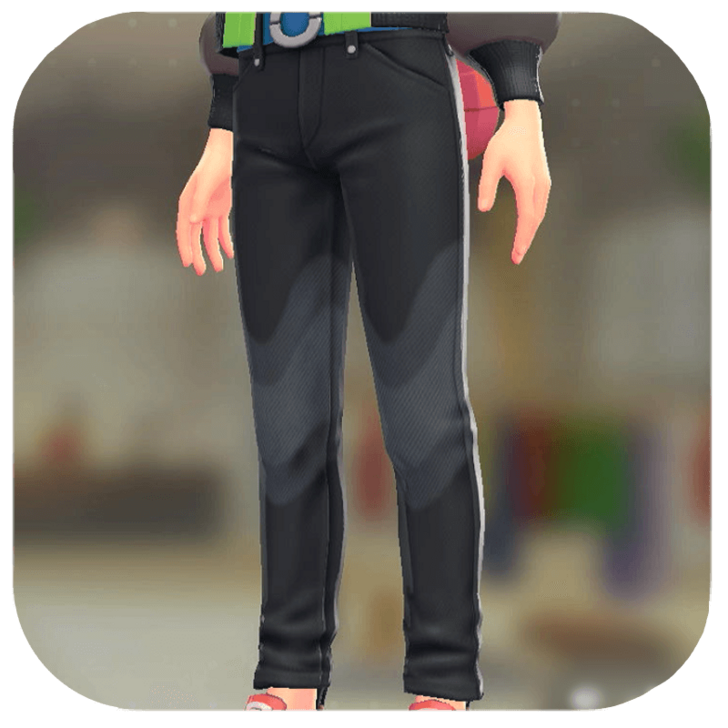 Pokemon ZA - Skinny Jeans Set Black Denim | Blue