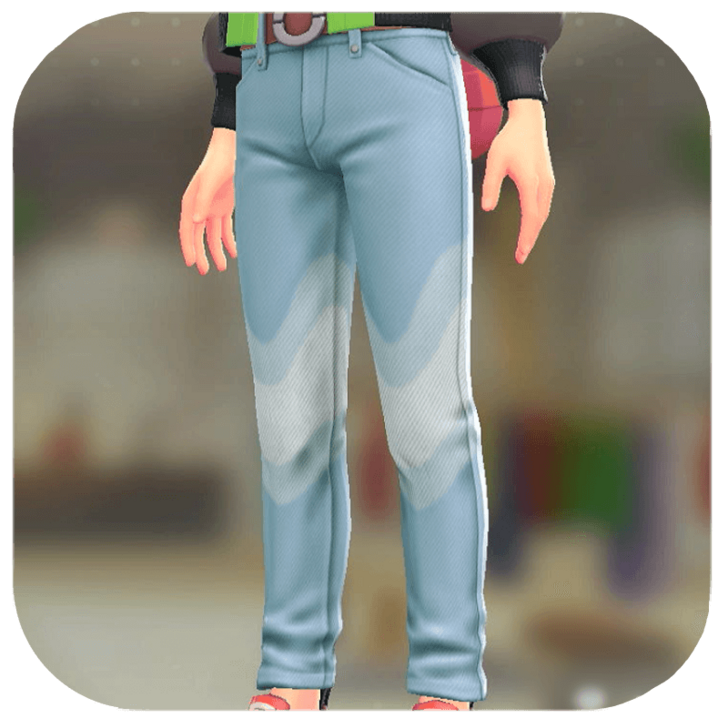 Pokemon Legends Z-A Male Skinny Jeans Set Icon