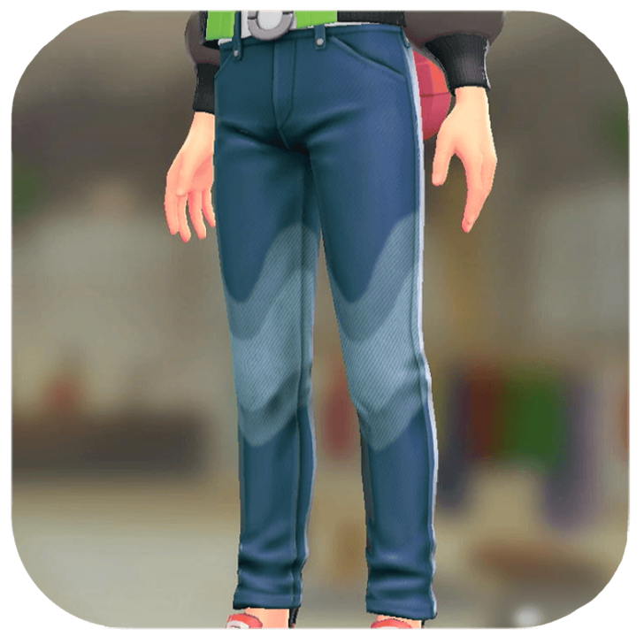 Pokemon Legends Z-A Male Skinny Jeans Set Icon
