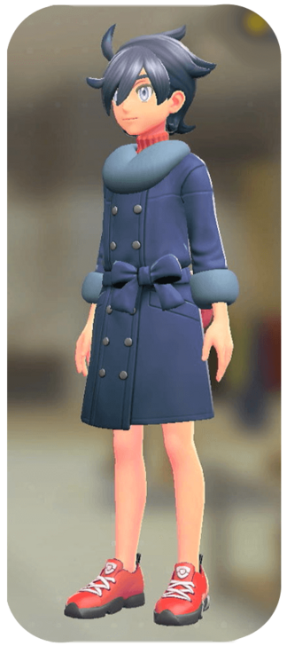 Pokemon Legends Z-A Male Fur Coat and Turtleneck Set Icon