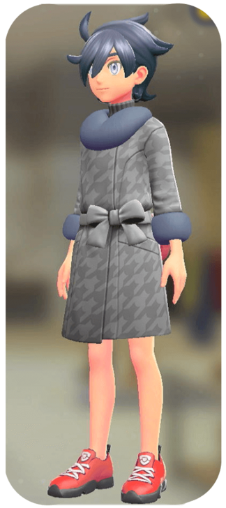 Pokemon Legends Z-A Male Fur Coat and Turtleneck Set Icon