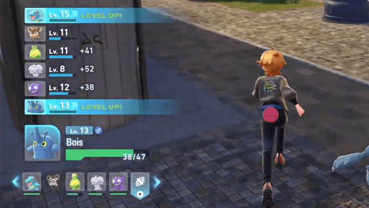 Pokemon ZA Leveling Up Pokemon