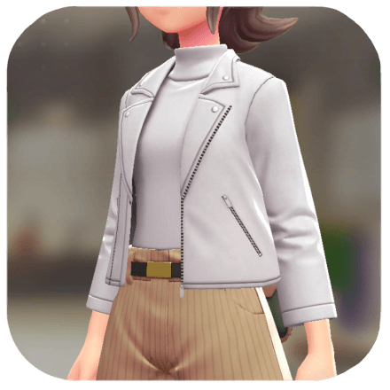 Pokemon Z-A - Biker Jacket Set Vivid White | Vivid White F