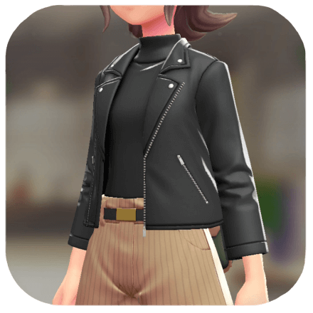 Pokemon Z-A - Biker Jacket Set Vivid Black | Vivid Black F
