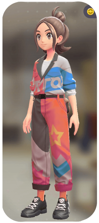 Pokemon Z-A - Jumpsuit and Shirt Set Funky Rogue | White F