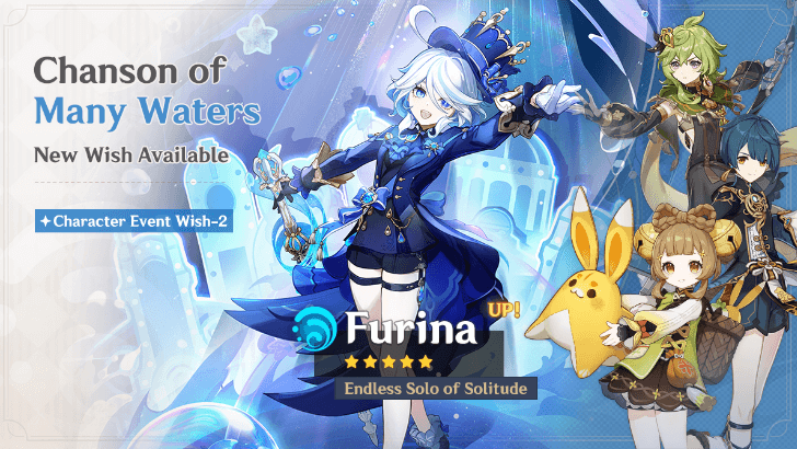 Genshin Impact - Chanson of Many Waters Gacha