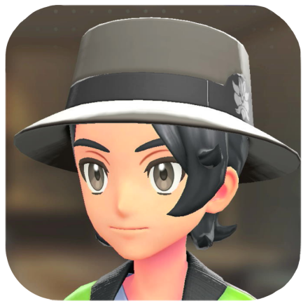 Pokemon Legends Z-A Male Boater Hat Icon