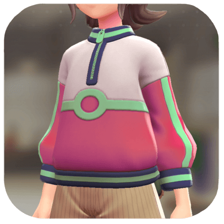 Pokemon Z-A - Poke Ball Pullover Strawberry F