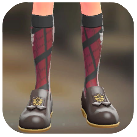 Pokemon Legends Z-A Male Plaid Knee-High Socks Icon