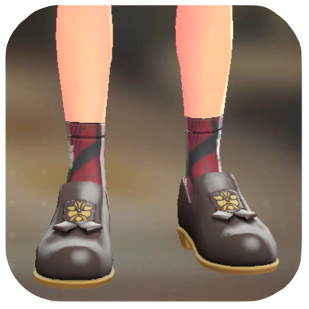 Pokemon Legends Z-A Male Plaid Quarter Socks Icon