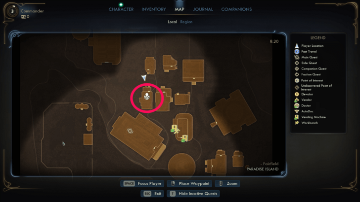 de Vries House Map Location