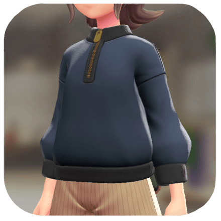 Pokemon Z-A - Simple Pullover Navy F