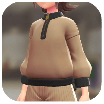 Pokemon Z-A - Simple Pullover Light Caramel F