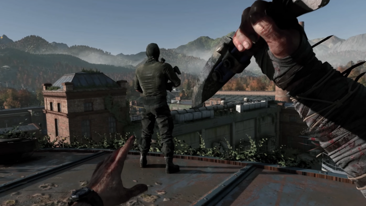 Dying Light: The Beast knife approaching