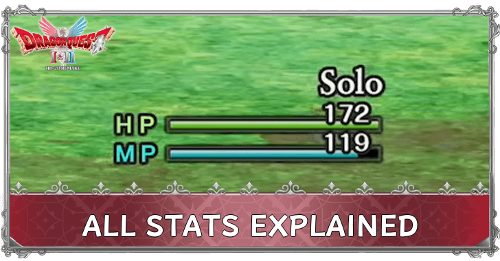 DQ 1 - All Stats Explained