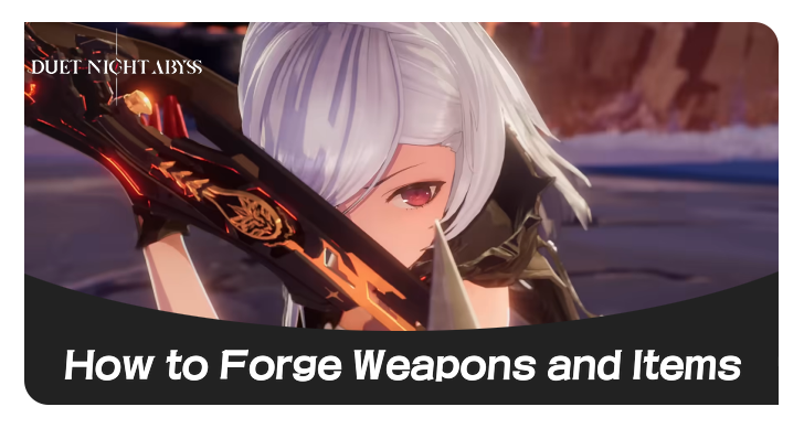 How to Forge Weapons and Items