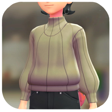 Pokemon Legends Z-A Male Elbow-Patch Sweater Icon