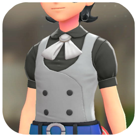 Pokemon Legends Z-A Male Vest and Ribbon Blouse Set Icon