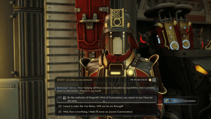 Show Lehman Writ of Conscription