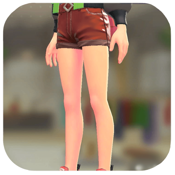 Pokemon ZA - Short Shorts Set Red | Red