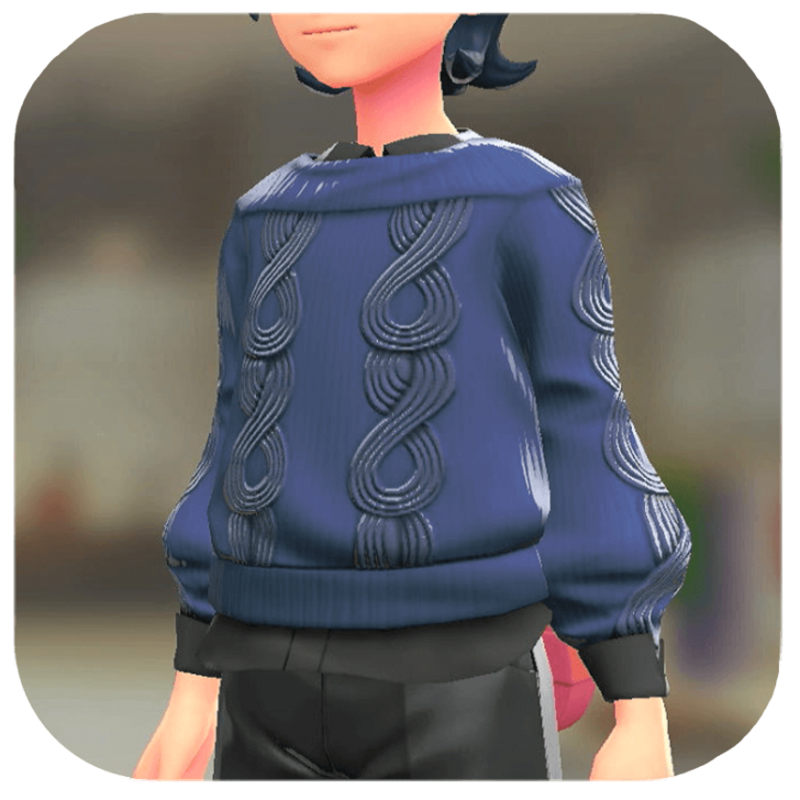 Pokemon Legends Z-A Male Sweater and Shirt Set Icon