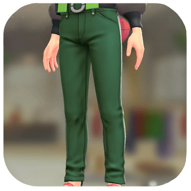 Pokemon ZA - Skinny Jeans Set Green | Green