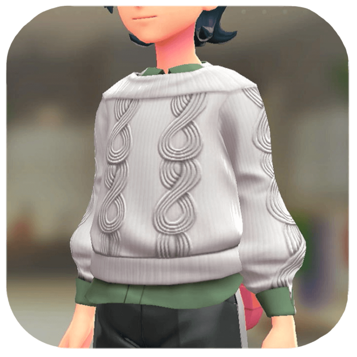 Pokemon Legends Z-A Male Sweater and Shirt Set Icon