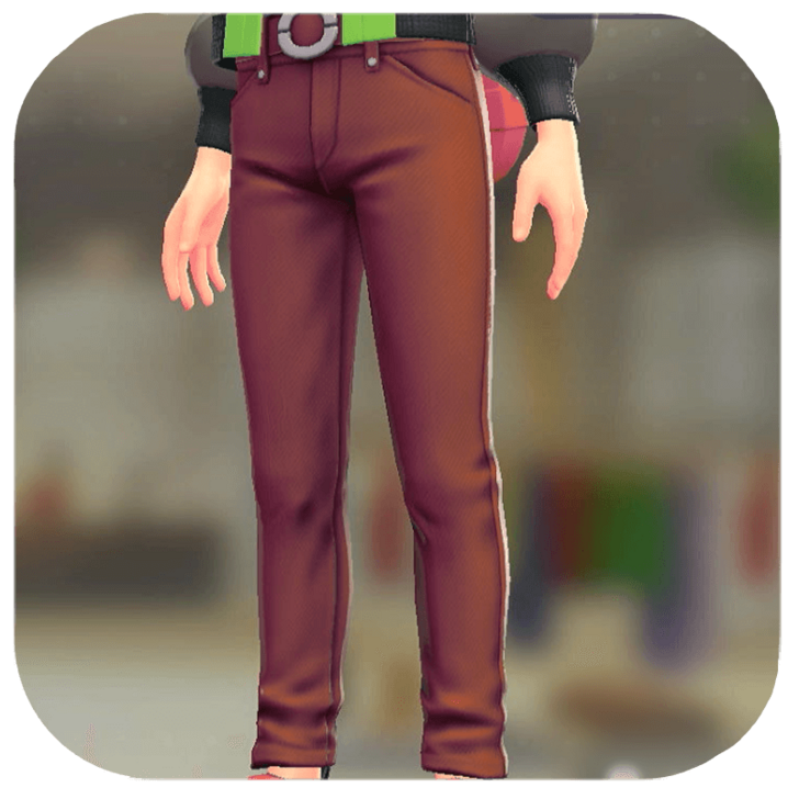 Pokemon ZA - Skinny Jeans Set Red | Red