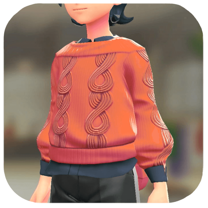 Pokemon Legends Z-A Male Sweater and Shirt Set Icon