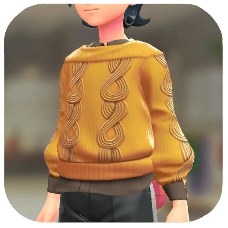 Pokemon Legends Z-A Male Sweater and Shirt Set Icon