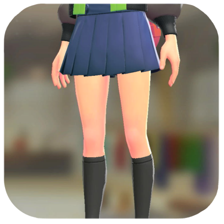 Pokemon Legends Z-A Male Pleated Skort Icon