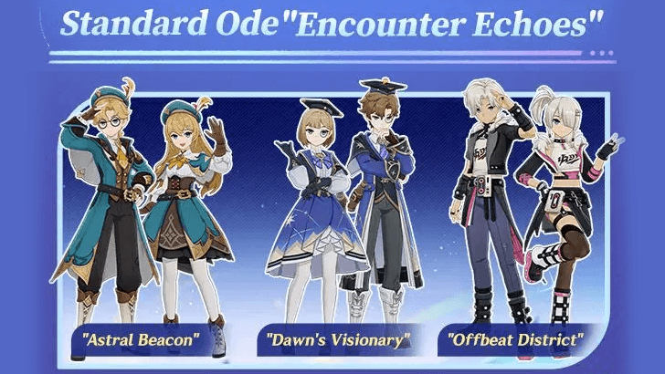 Genshin - Encounter Echoes Standard Ode Banner