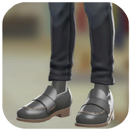 Pokemon Legends Z-A Male Leather Loafers Icon