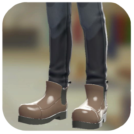 Pokemon Legends Z-A Male Side Gore Boots Icon