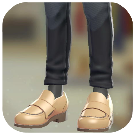 Pokemon Legends Z-A Male Leather Loafers Icon
