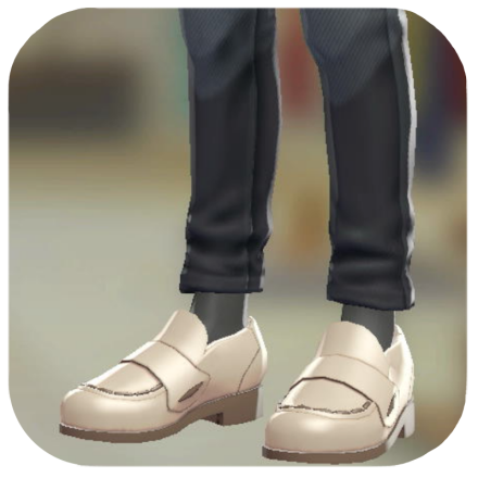 Pokemon Legends Z-A Male Leather Loafers Icon