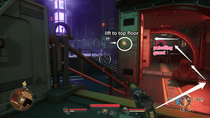 Command Floor Path to Lift