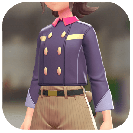 Pokemon Z-A - Dark-Type Peacoat Overturning Purple F