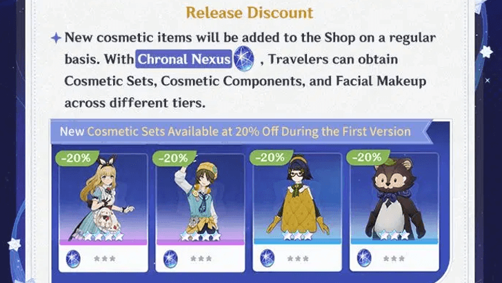 Genshin - Miliastra Shop Discount