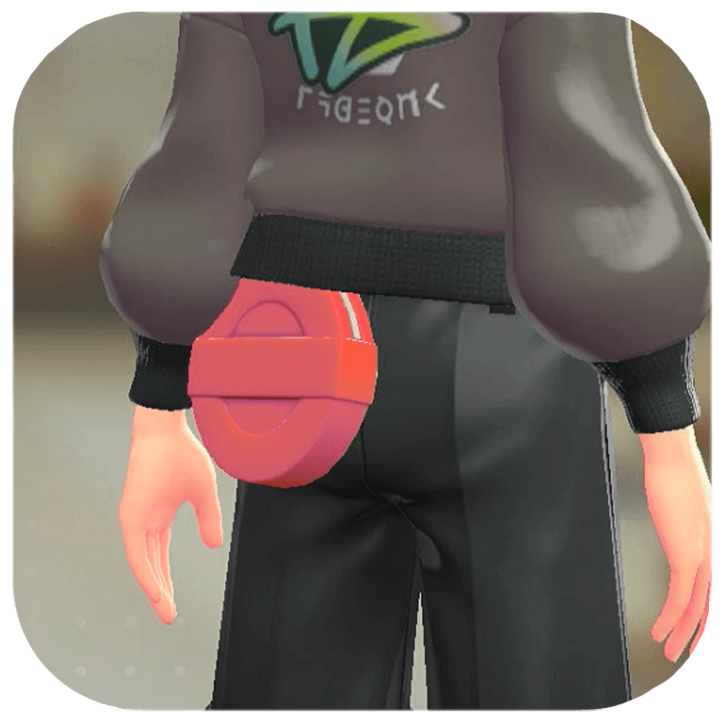 Pokemon Legends Z-A Male Simple Round Satchel Icon