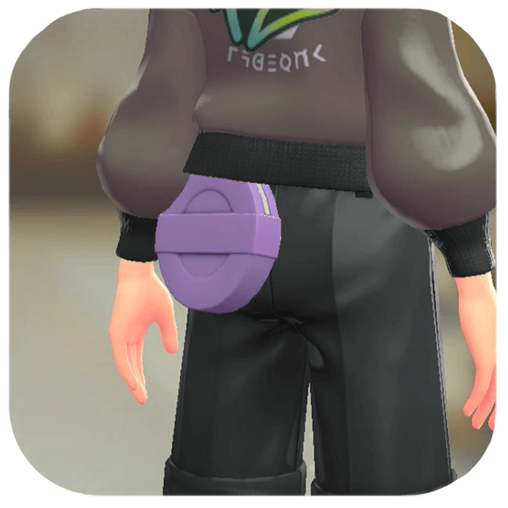 Pokemon Legends Z-A Male Simple Round Satchel Icon